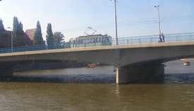 Wrocław - Most Pokoju, wrzesień 2008